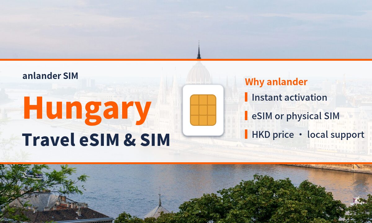Hungary eSIM & Travel SIM — anlander SIM