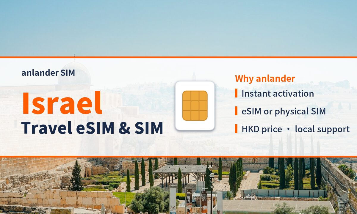 Israel eSIM & Travel SIM — anlander SIM