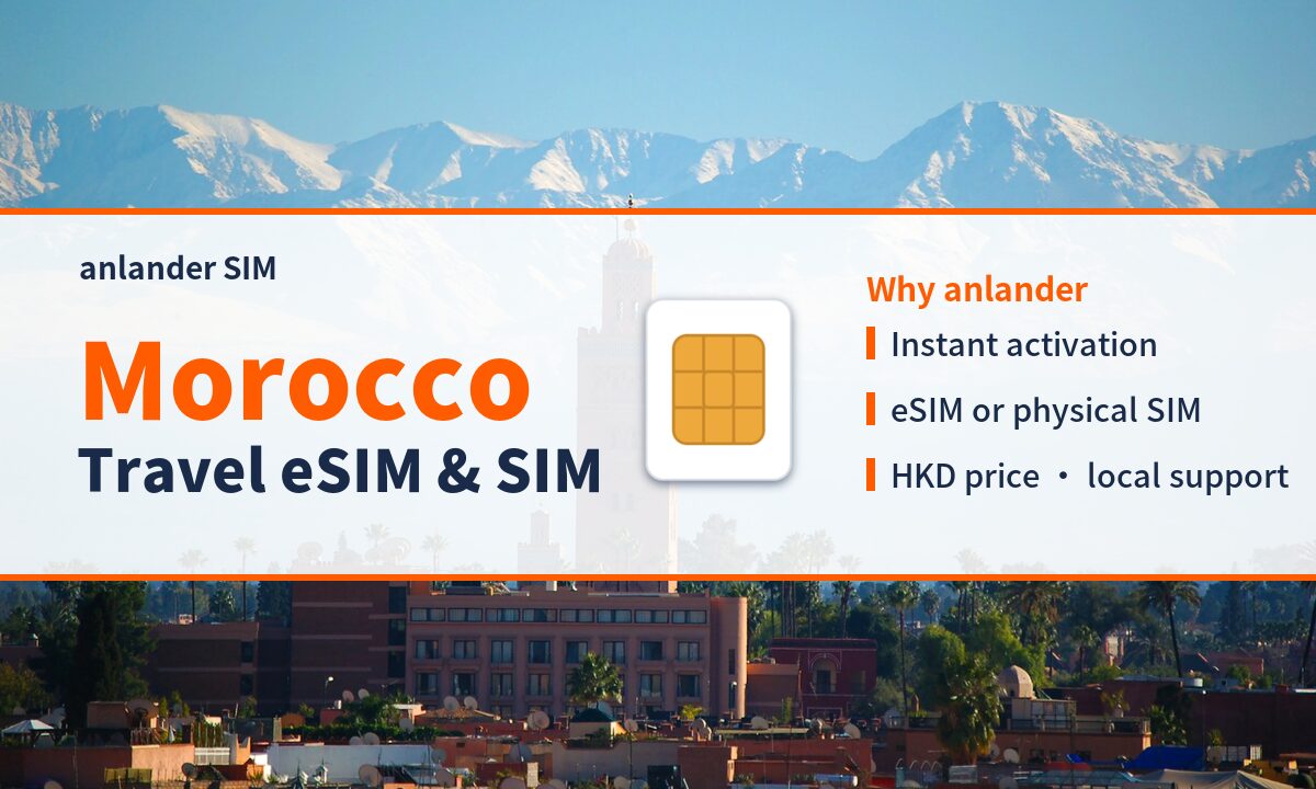 Morocco eSIM & Travel SIM — anlander SIM